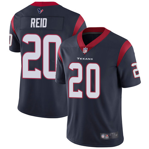 Houston Texans Limited Navy Blue Men Justin Reid Home Jersey NFL Football #20 Vapor Untouchable